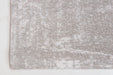 Louis de Poortere mad men jacobs ladder 8929 white plains Grey, Ivory Living Room Flat Weave Rug.