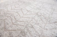 Louis de Poortere mad men jacobs ladder 8929 white plains Grey, Ivory Living Room Flat Weave Rug.