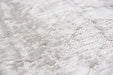 Louis de Poortere mad men jacobs ladder 8929 white plains Grey, Ivory Living Room Flat Weave Rug.