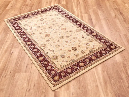 Mastercraft noble art 6529 191 Beige, Ivory, Red Living Room  Rug.
