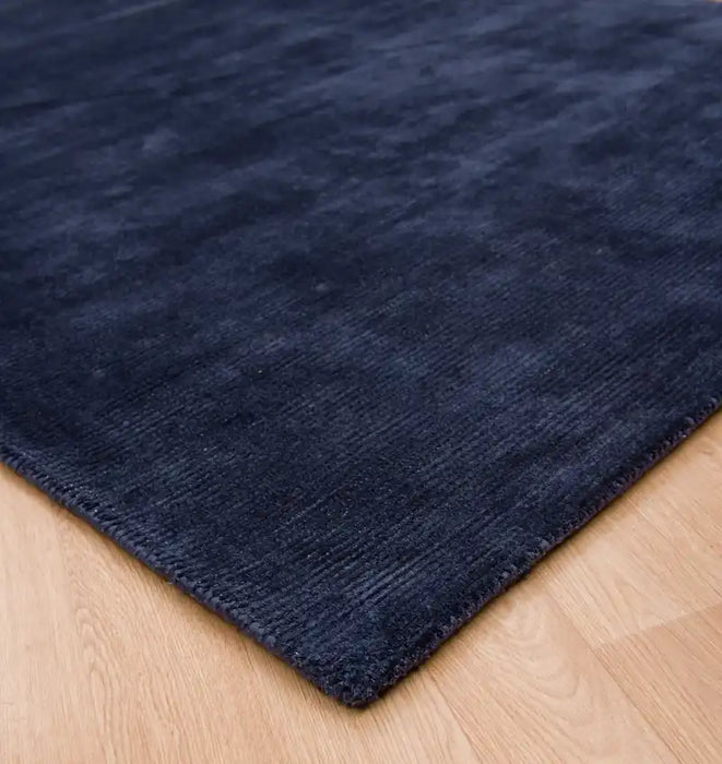 Asiatic reko navy Blue, Navy Living Room Geometric Rug.