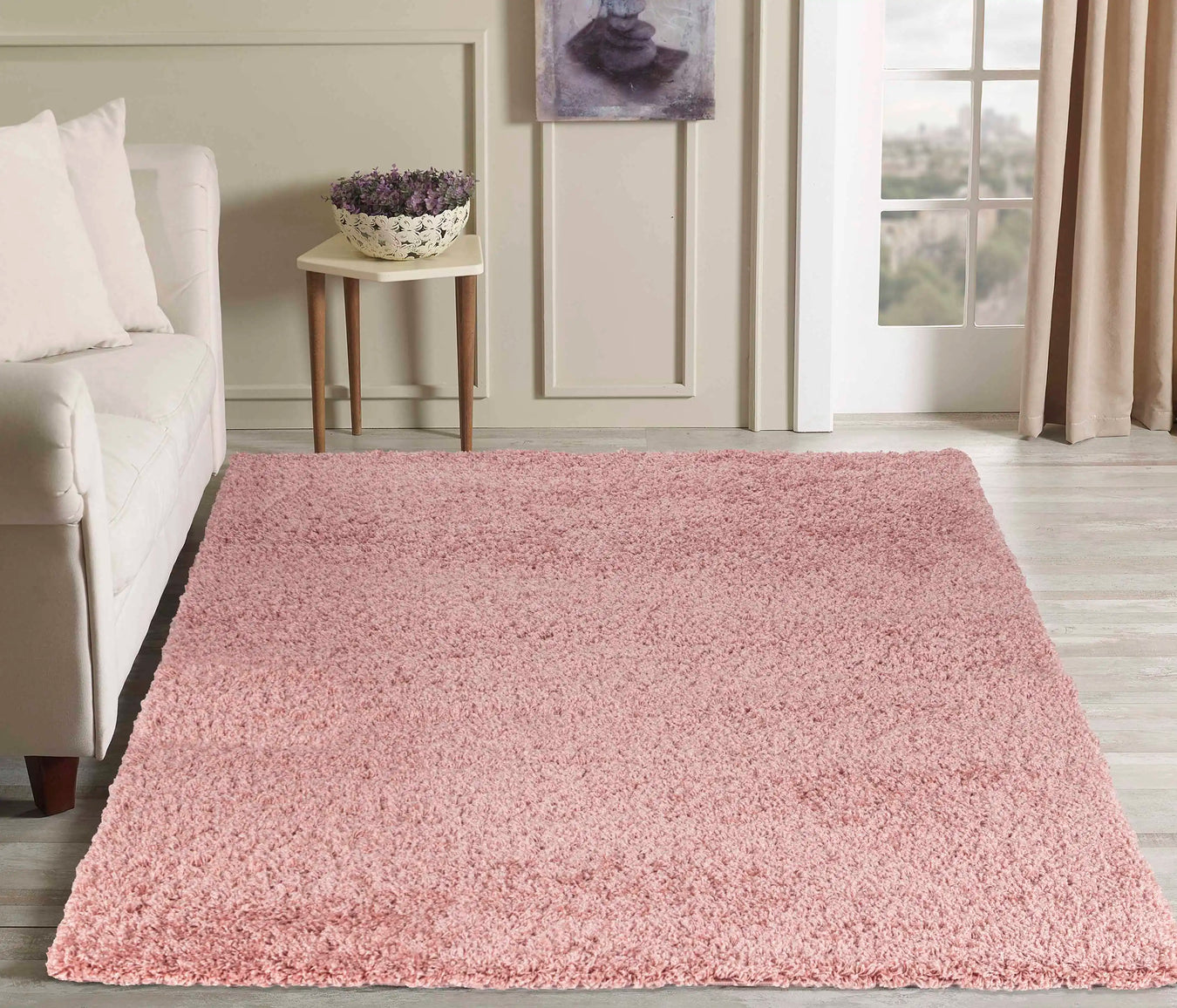 Round Pink Rugs
