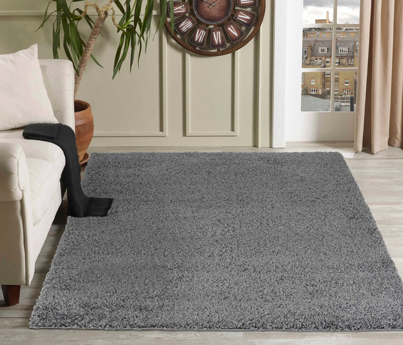 Plain Round Rug