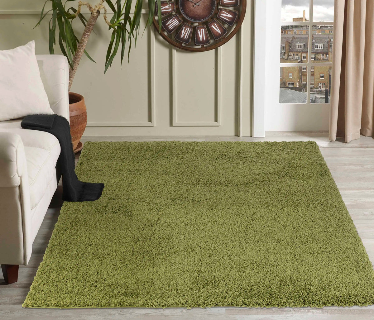 ラグ・カーペット WELSH FLOOR RUG GREEN WELSH FLOOR RUG GREEN