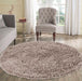 Serdim Rugs oxford 912 light beige Beige Living Room Shaggy Rug.