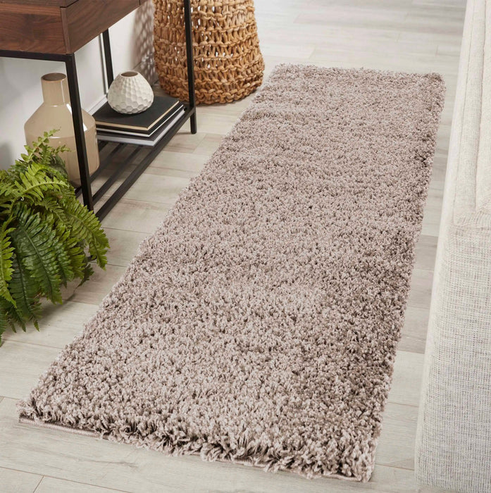 Serdim Rugs oxford 912 light beige Beige Living Room Shaggy Rug.