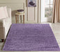 Serdim Rugs oxford 912 lilac Purple Living Room Shaggy Rug.