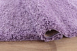 Serdim Rugs oxford 912 lilac Purple Living Room Shaggy Rug.