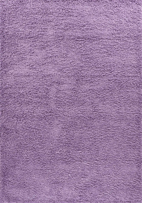 Serdim Rugs oxford 912 lilac Purple Living Room Shaggy Rug.