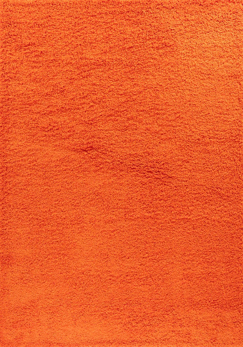 Serdim Rugs oxford 912 orange Orange Living Room Shaggy Rug.