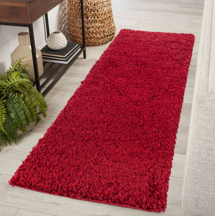 Red Female Rug Oxford Red Rug | Stain Resistant & Hard-wearing — RugsDirect Online