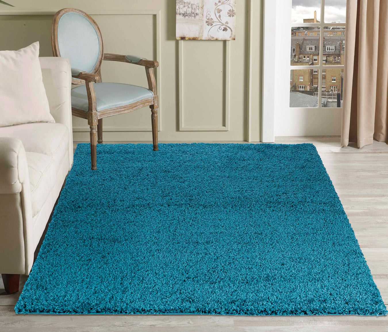 Blue Shag Rugs