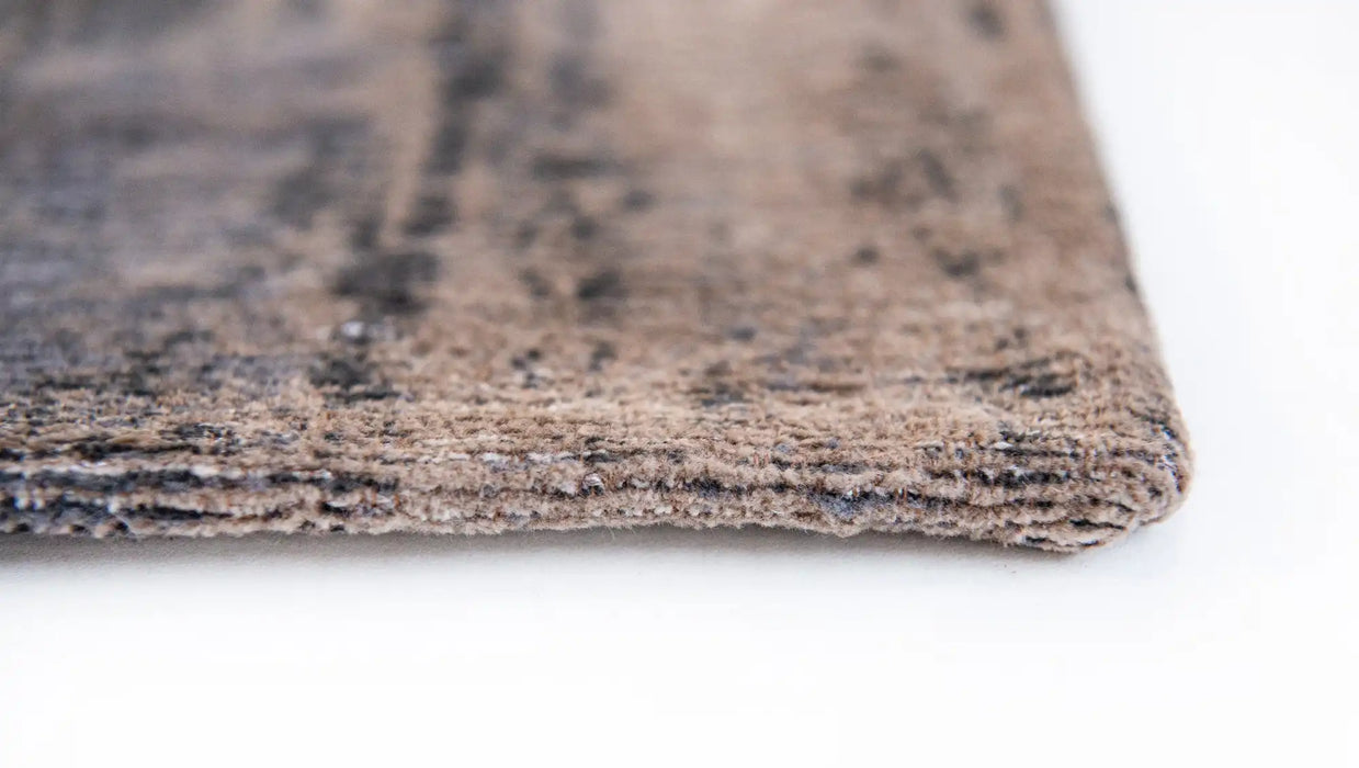 Louis de Poortere atlantic monetti 9121 giverny beige Multicoloured Living Room Flat Weave Rug.