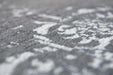 Louis de Poortere fading world medallion 9148 stone Grey Living Room Flat Weave Rug.