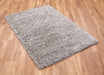 Mastercraft twilight 39001 6699 ivory silver Ivory Living Room Shaggy Rug.