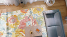 Mastercraft city 466118 ak990 Multicoloured Living Room Floral Rug.