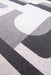 Louis de Poortere module nuance 9206 saxon beige Grey, Beige, Multicoloured Living Room Geometric Rug.
