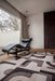 Louis de Poortere module nuance 9206 saxon beige Grey, Beige, Multicoloured Living Room Geometric Rug.