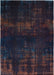 Louis de Poortere atlantic venetian dust 9211 sunset blue Blue Living Room Flat Weave Rug.