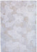 Louis de Poortere coral meditation 9228 oyster white Ivory, Cream Living Room Striped Rug.