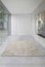 Louis de Poortere coral meditation 9229 shell beige Beige Living Room Striped Rug.