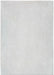 Louis de Poortere trammel structures 9246 willow white Ivory Living Room Striped Rug.