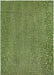 Louis de Poortere trammel structures 9249 alta green Green Living Room Striped Rug.