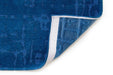 Louis de Poortere baobab structures 9250 suarez blue Blue Living Room Flat Weave Rug.