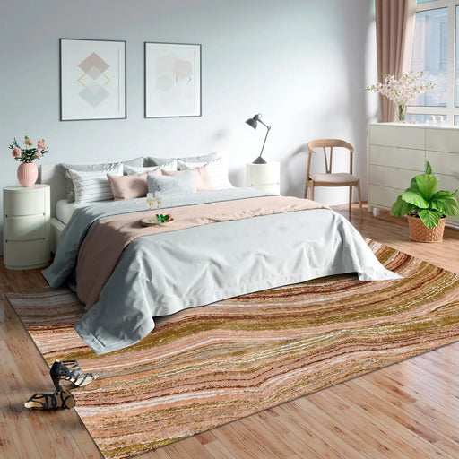 Mastercraft moda mastercraft 471 24 gc995 Multicoloured, Pink Living Room  Rug.