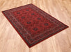 Mastercraft kashqai 4302 300 red Red Living Room Wool Rug.
