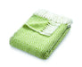 Origins hug rug woven diamond green Green Living Room Flat Weave Rug.