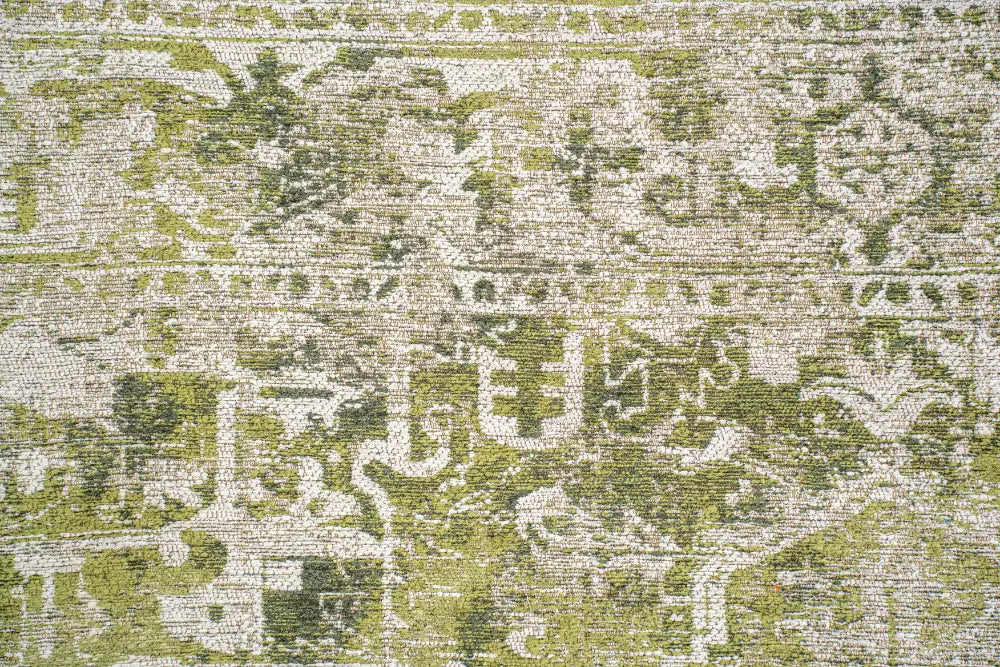 Antiquarian Tabriz Olive Wood 9645Washable Rug