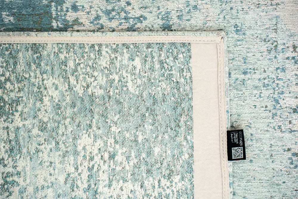 Mad Men Virgin Land Neptune 9656 Indoor / Outdoor Blue Rug — RugsDirect ...
