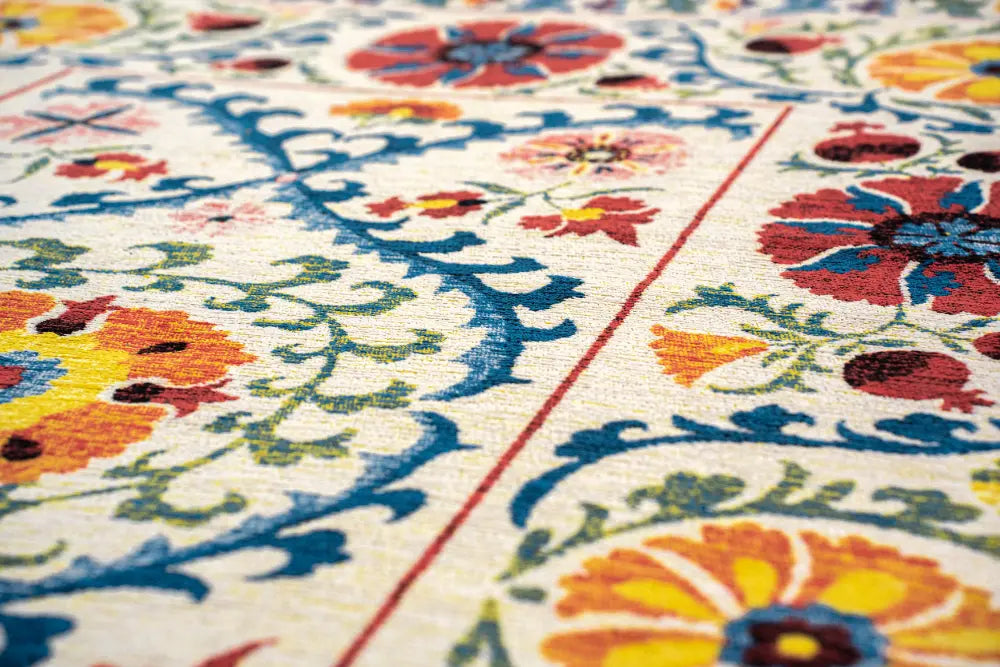 Antiquarian Suzani Origine 9728Washable Rug