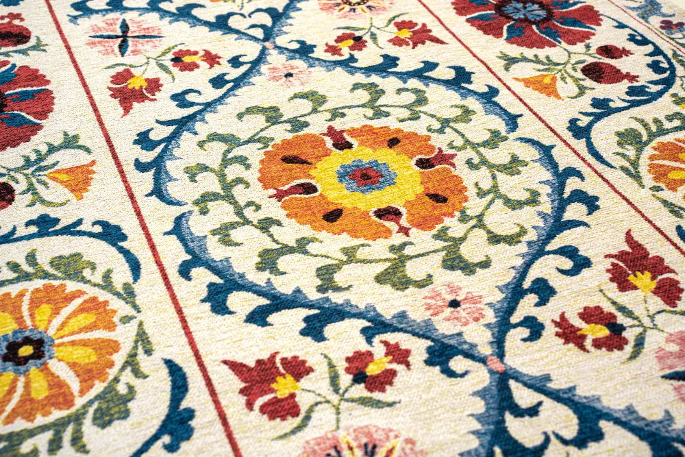 Antiquarian Suzani Origine 9728Washable Rug