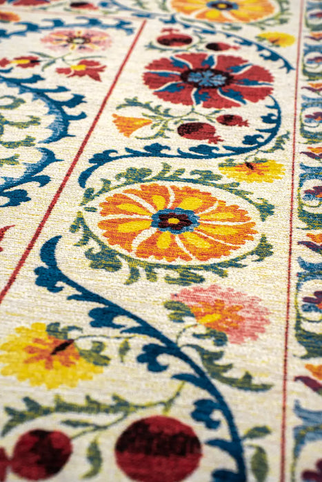 Antiquarian Suzani Origine 9728Washable Rug