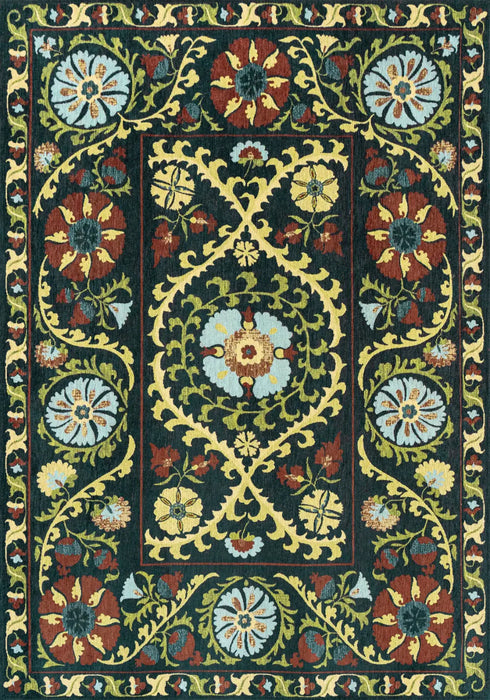 Antiquarian Suzani Bavaria 9729Washable Rug