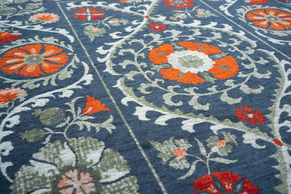Antiquarian Suzani Nordic 9730Washable Rug