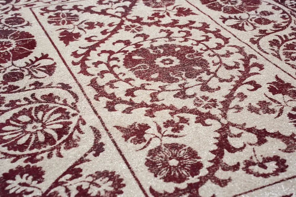 Antiquarian Suzani Zephyr 9734Washable Rug