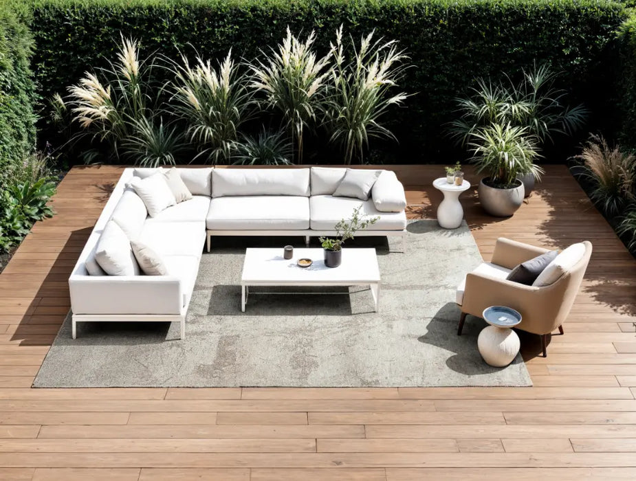 Mad Men Sol Albatre 9735 Indoor / Outdoor Washable Rug