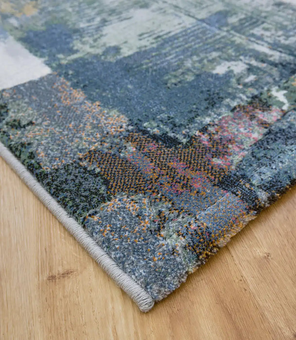 Mastercraft galleria 63504 6626 Multicoloured Living Room Moroccan Rug.