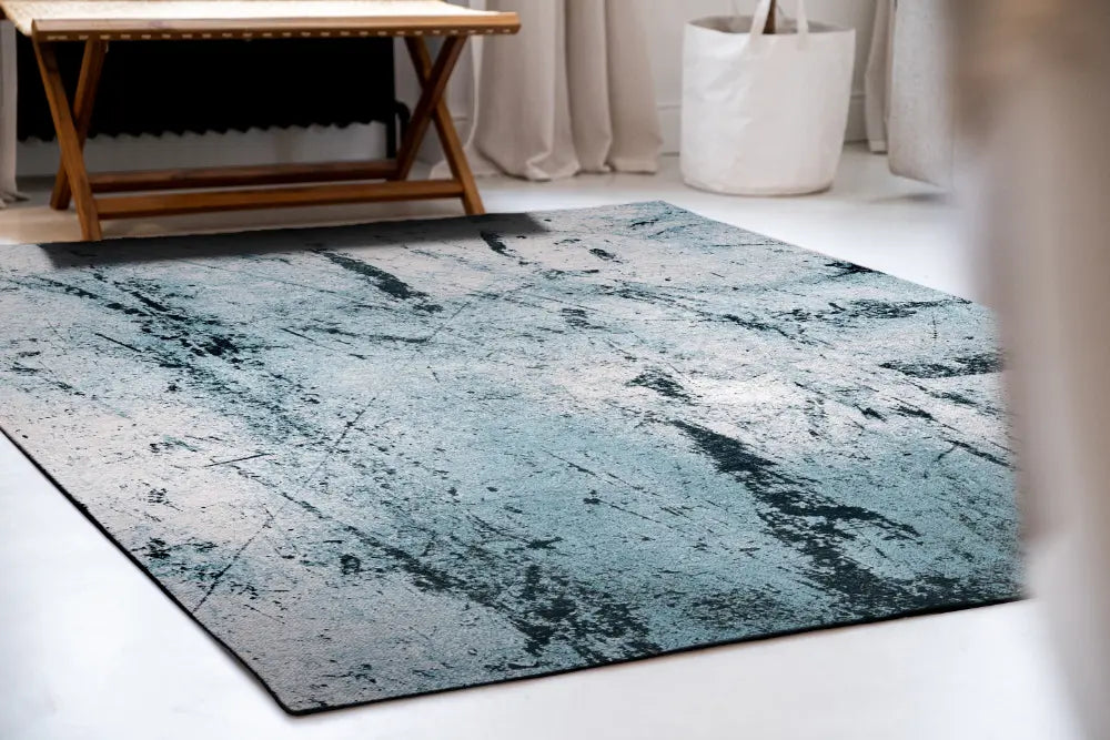 Mad Men Sol Dragonfly 9773 Indoor / Outdoor Blue Rug — RugsDirect Online