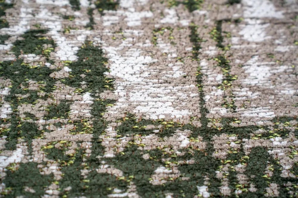 Mad Men Griff Central Green 9797 Indoor Outdoor Washable Rug