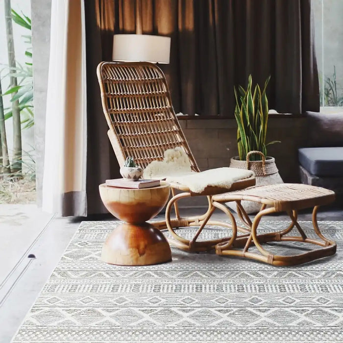 Mastercraft brighton 098 0008 3051 Grey Living Room Flat Weave Rug.