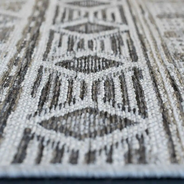 Mastercraft brighton 098 0008 3051 Grey Living Room Flat Weave Rug.