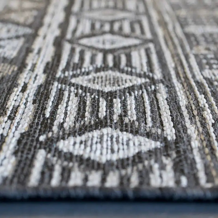 Mastercraft brighton 098 0008 3052 Grey Living Room Flat Weave Rug.
