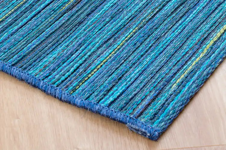 Mastercraft brighton 098 0122 5000 99 Blue Living Room Flat Weave Rug.