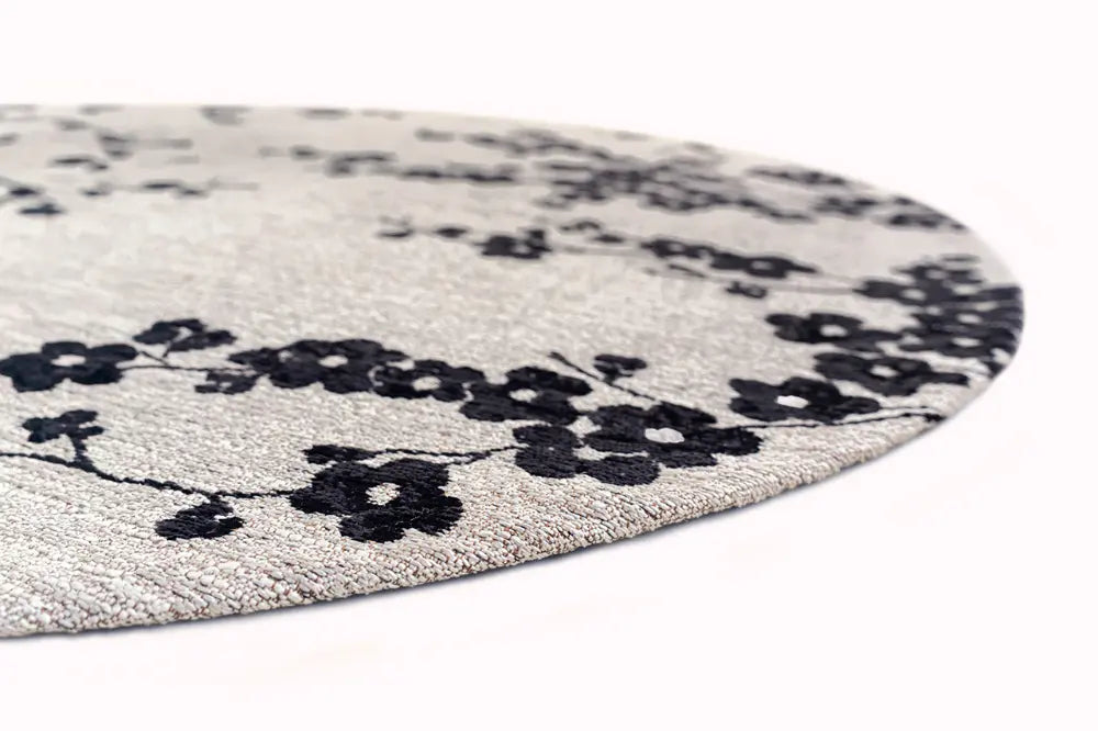Sakura Night Snow 9835 Washable Rug