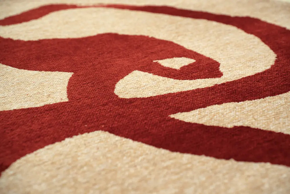 Craft Ribbon Imperial Red 9847Washable Rug