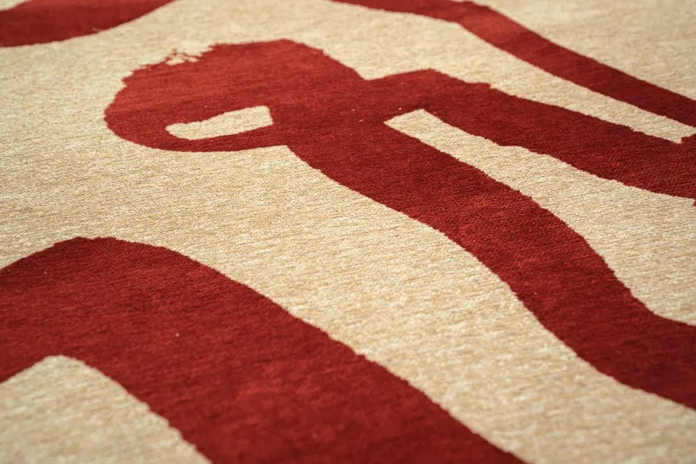Craft Ribbon Imperial Red 9847Washable Rug